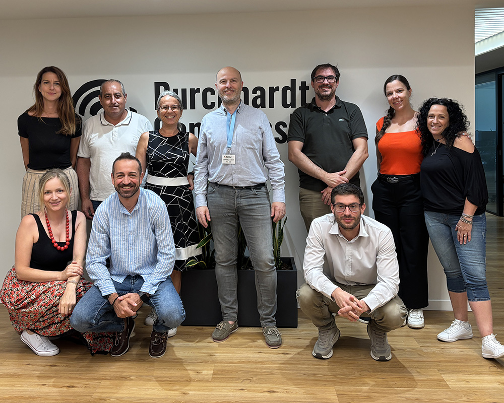 Foto di gruppo del corso aziendale Excel, organizzato per Burckhardt Compression Italia