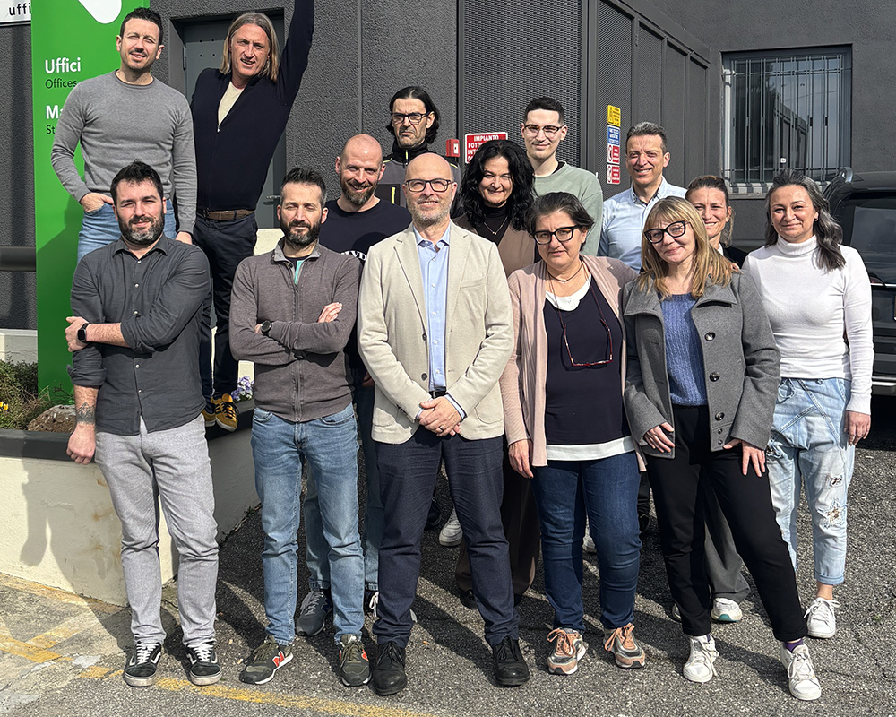 Foto di gruppo del corso aziendale Excel, organizzato per Elesolutions