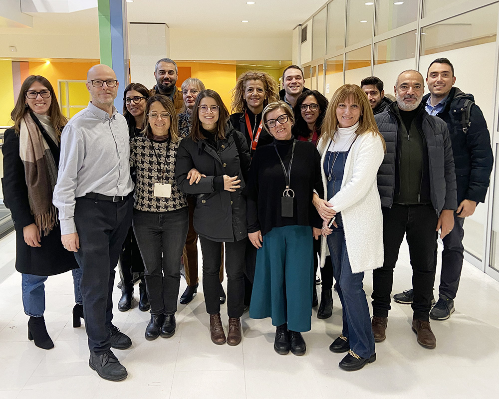 Foto di gruppo del corso aziendale Excel, organizzato per IRCCS Ospedale San Raffaele